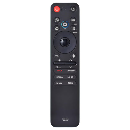 BUCK U.S.A MR25GA front view showing button layout and ergonomic shape for easy control