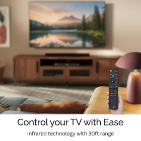 BUCK U.S.A MR25GA used on a couch in living room to show everyday remote convenience