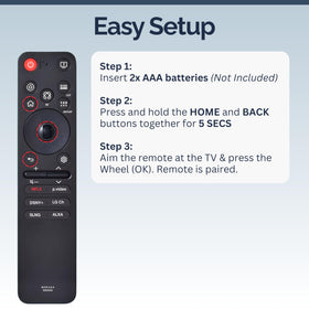 BUCK U.S.A MR25GA focus on streaming shortcut keys for instant access to favorite apps
