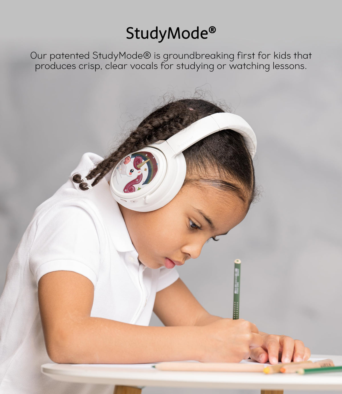BuddyPhones CosmosFun uses 94dB TravelMode for louder environments