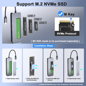 Buerlaseul 4K@60Hz HDMI output for crisp external displays.