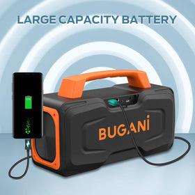 BUGANI 24-hour playtime battery supports all-day gatherings