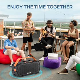 BUGANI TF card and AUX mode for flexible offline playback.