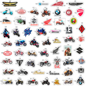 BulbaCraft colorful sticker sheets ideal for bags, folders, and skate gear.