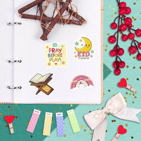 BulbaCraft Islamic stickers gift-set featuring varied designs ideal for gifting.