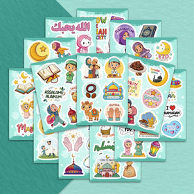 BulbaCraft Islamic stickers for skateboard built for durable outdoor use and vivid visuals.