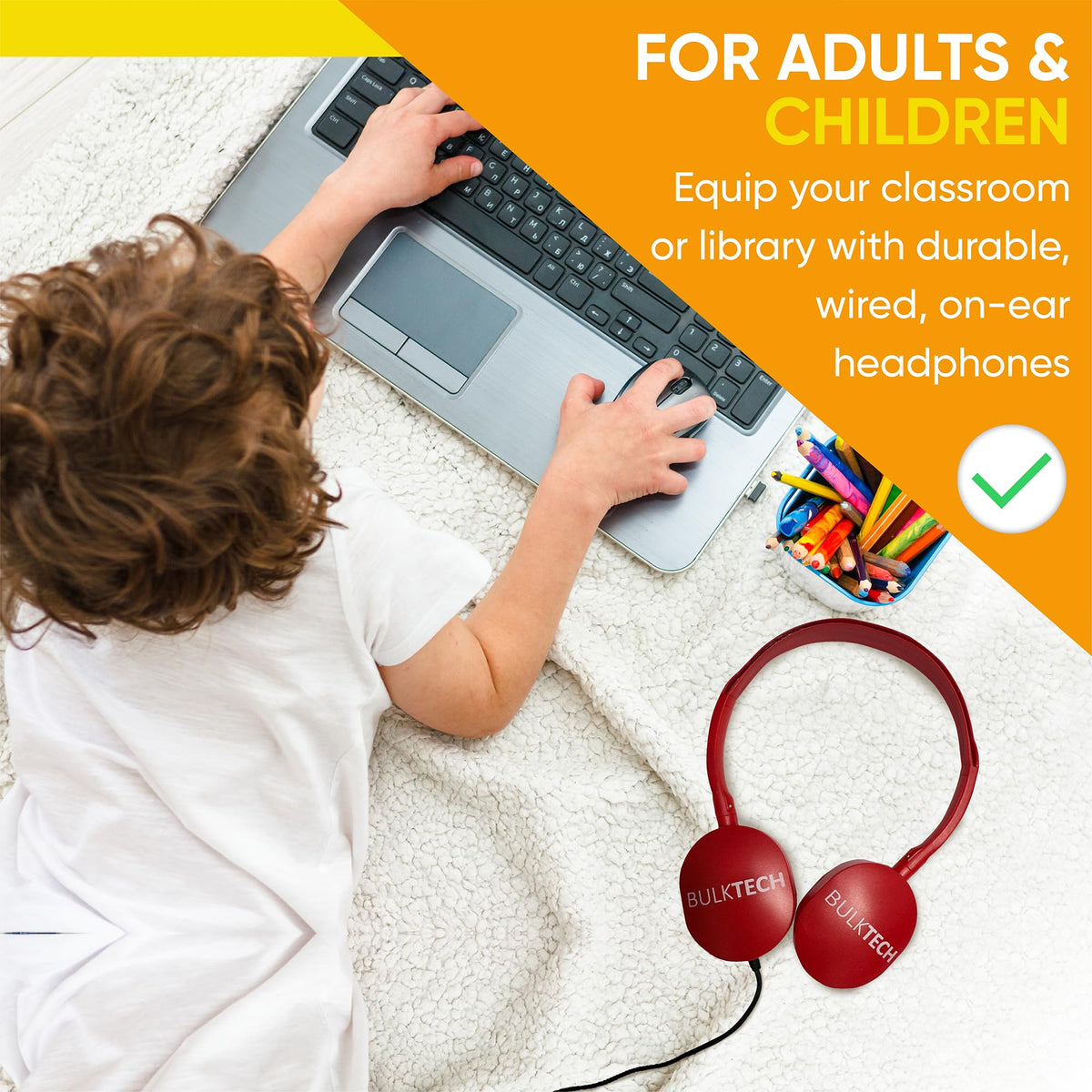 Bulktech durable thick-cable design supports daily use and shared devices.
