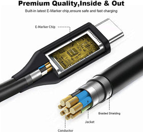 Bull-Tech 65W USB-C charger for Chromebook 3100-3400 keeps devices ready at home.
