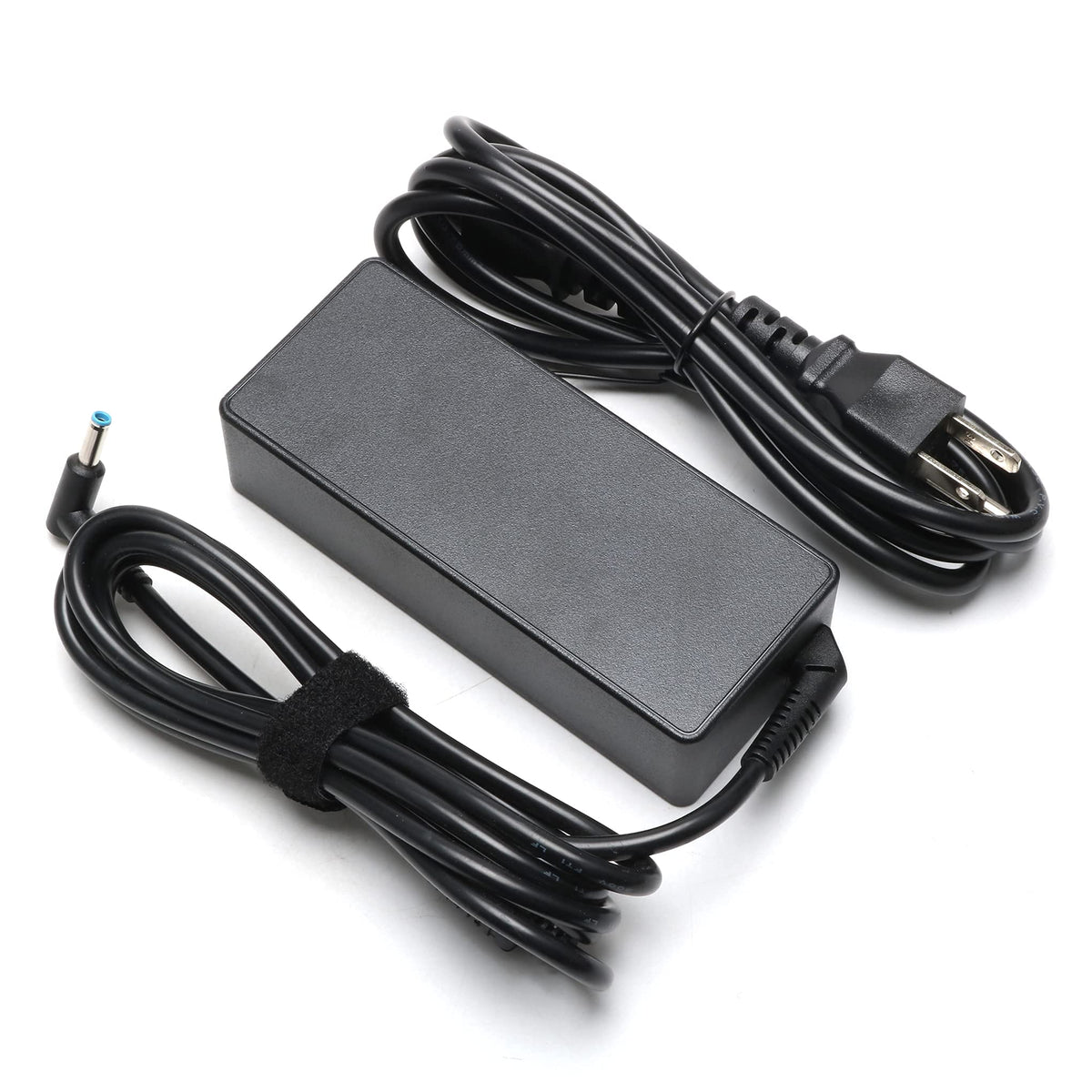 Compact, travel-ready BULL-TECH 90W adapter suitable for HP notebooks