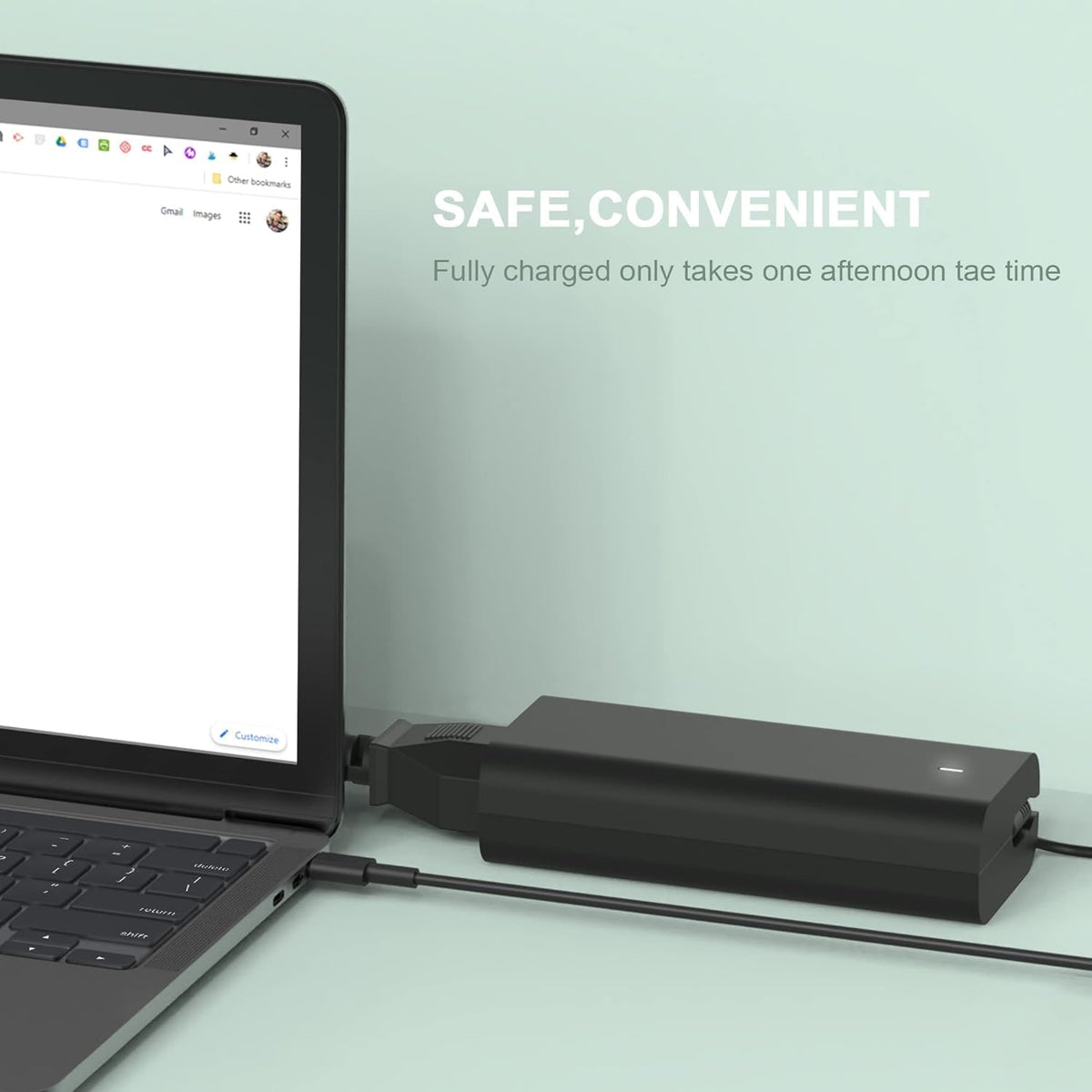 Bull-Tech office-ready USB-C charger keeps devices powered.