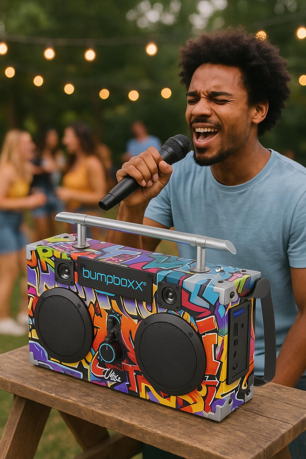 Bumpboxx Ultra Plus 12-hour battery enables long listening sessions