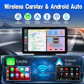 BuonaIdea side profile of portable screen highlighting easy touchscreen controls