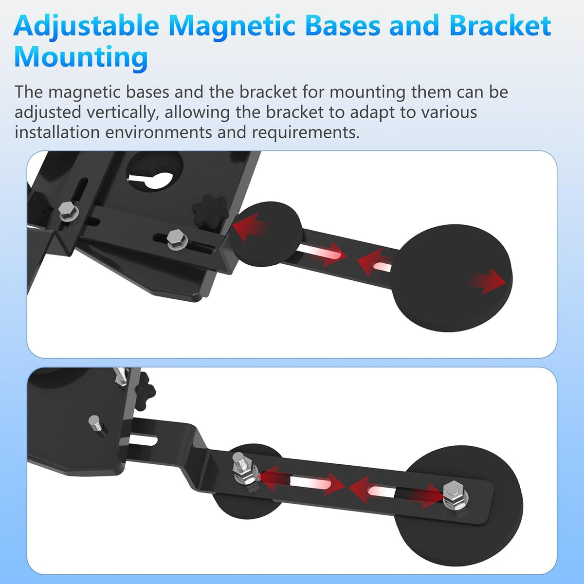 Burbifro metal bracket detail showing welds and waterproof finish for durability