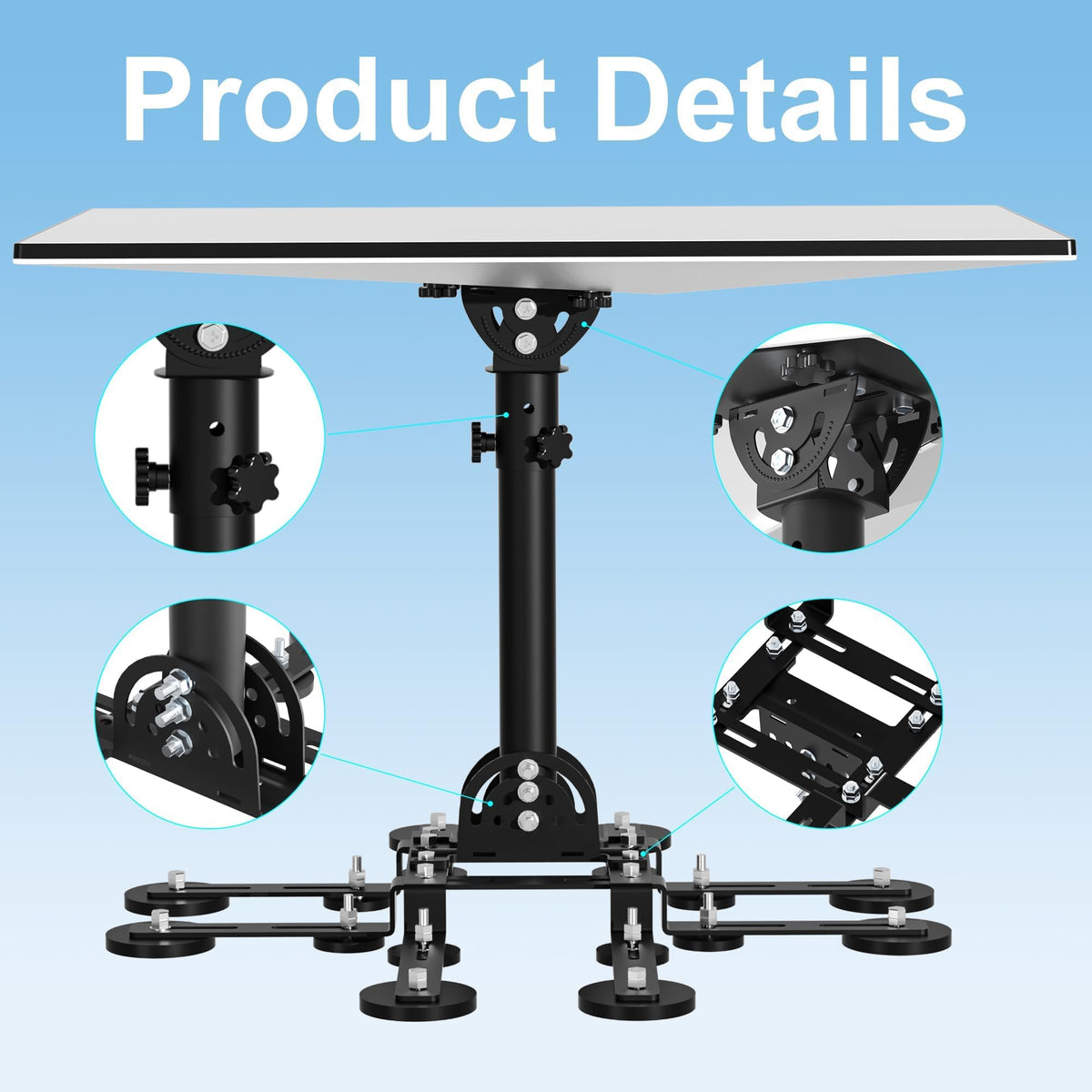 Burbifro Starlink Gen 3 mount highlights durable metal construction and reliability.