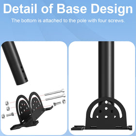 Durable metal construction of Burbifro Starlink Gen 3 mount for lasting stability