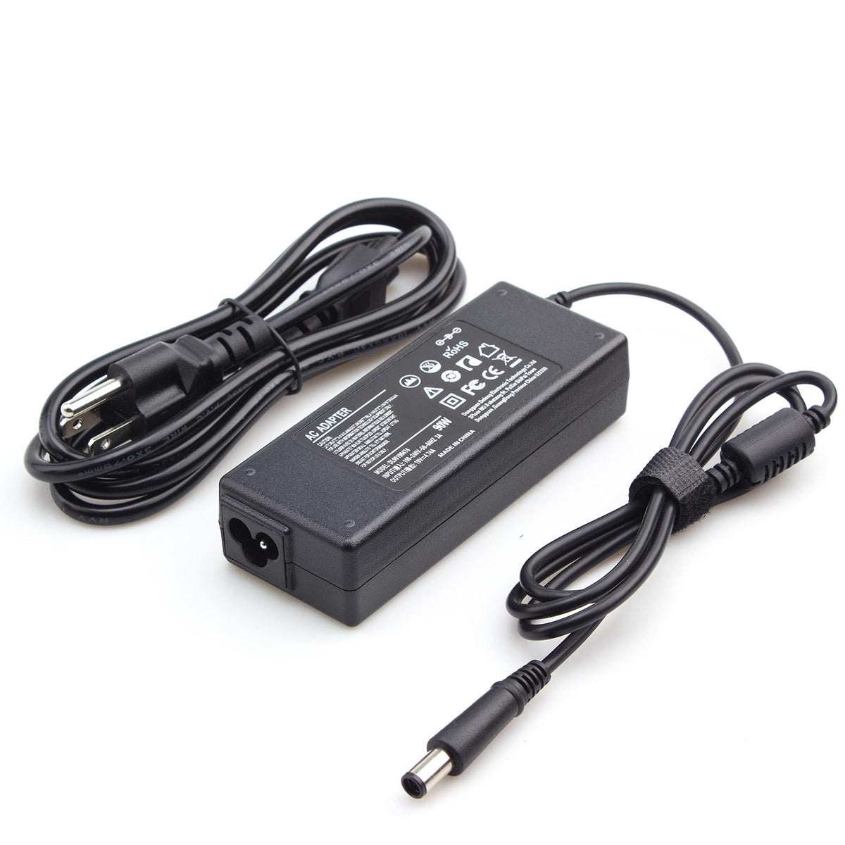 Burflo 90W charger for HP EliteDesk mini provides reliable charging on your workspace.