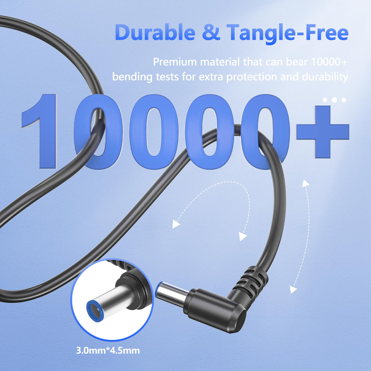 Burflo 90W charger safety certifications support intelligent output and protection.