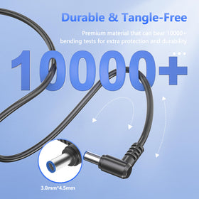 Burflo 90W charger safety certifications support intelligent output and protection.