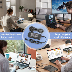 Burflo 90W fast charge capability for compatible laptops.