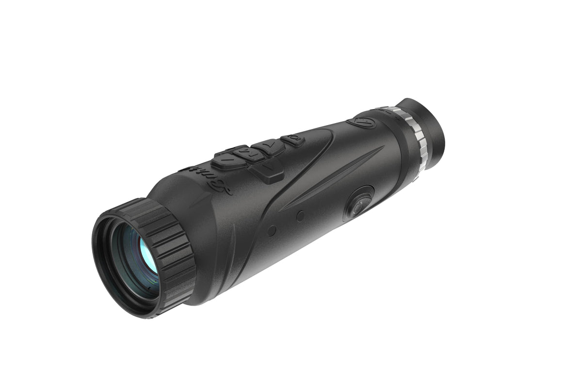 Burris BTH35 v3 front view for night scouting with compact handheld design