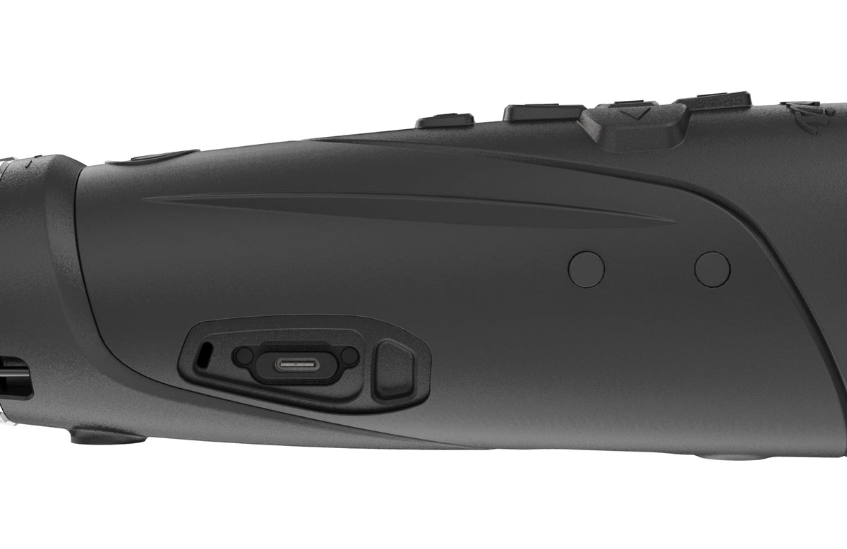Burris BTH35 v3 side view highlighting ergonomic controls for in low light navigation