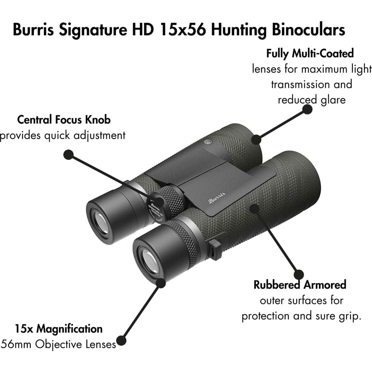 Burris SigHD 56mm objective lenses maximize light for bright dawn