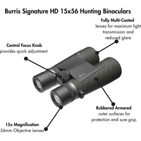 Burris SigHD 56mm objective lenses maximize light for bright dawn