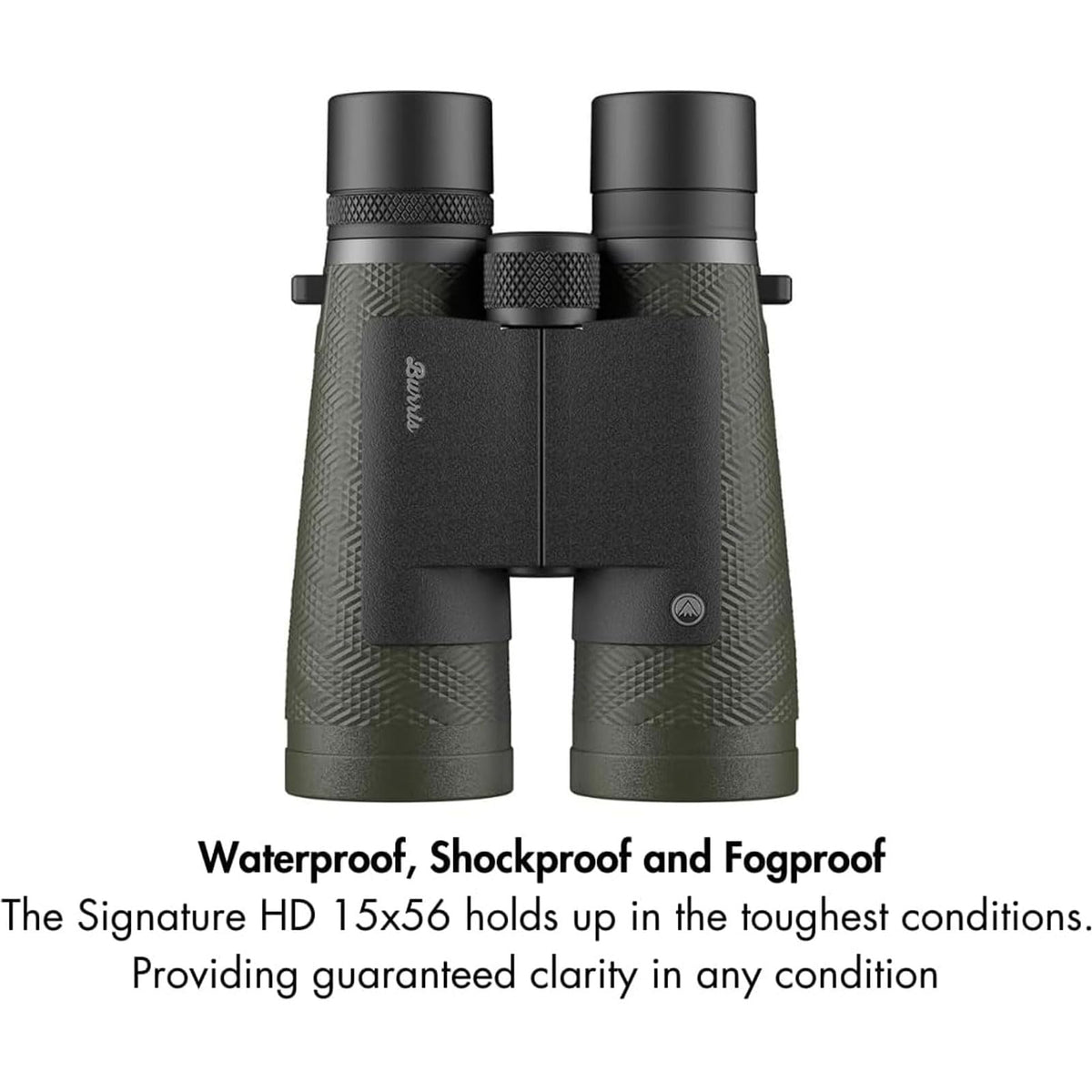 Burris SigHD tripod-adapter-ready design supports steady long-range viewing