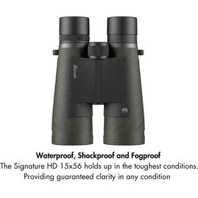 Burris SigHD tripod-adapter-ready design supports steady long-range viewing