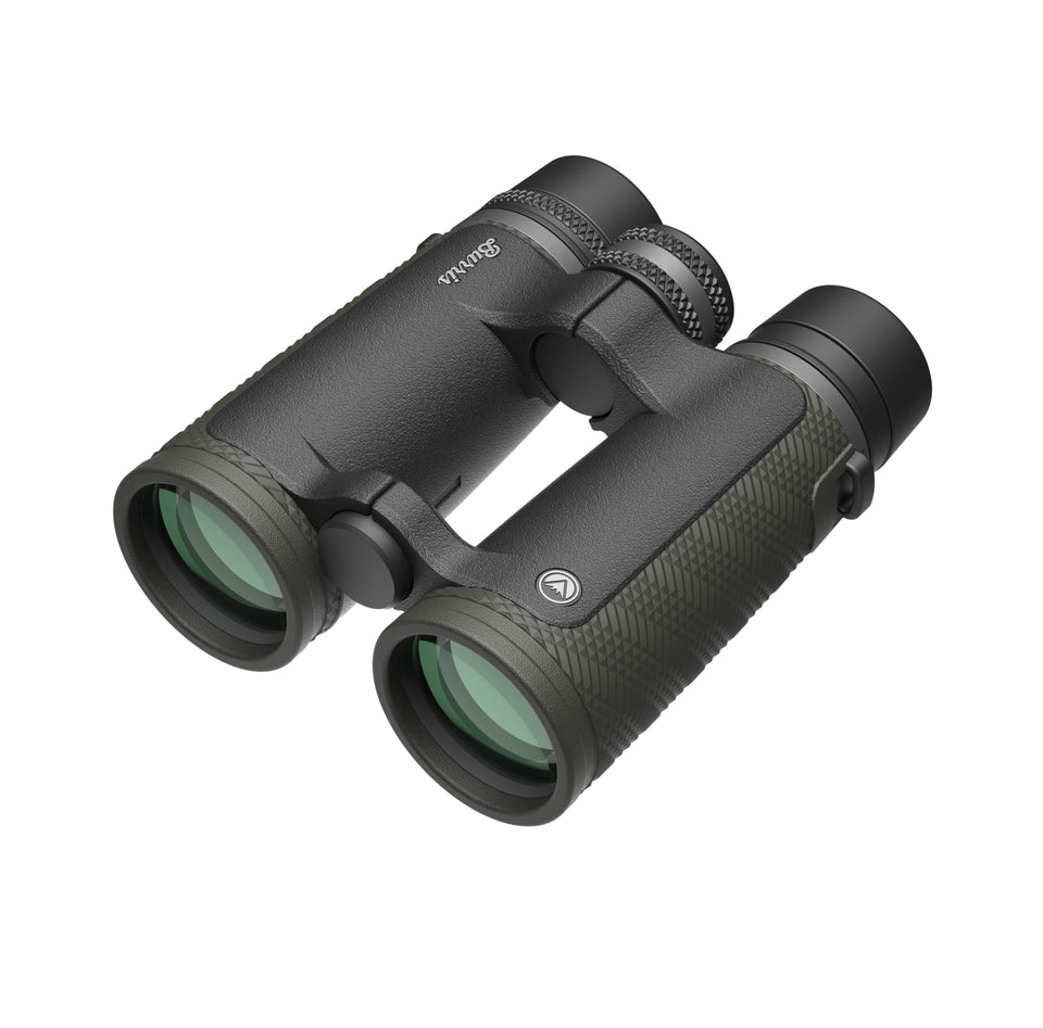 Burris Signature HD 10x42 Green front view for crisp distant wildlife observation.