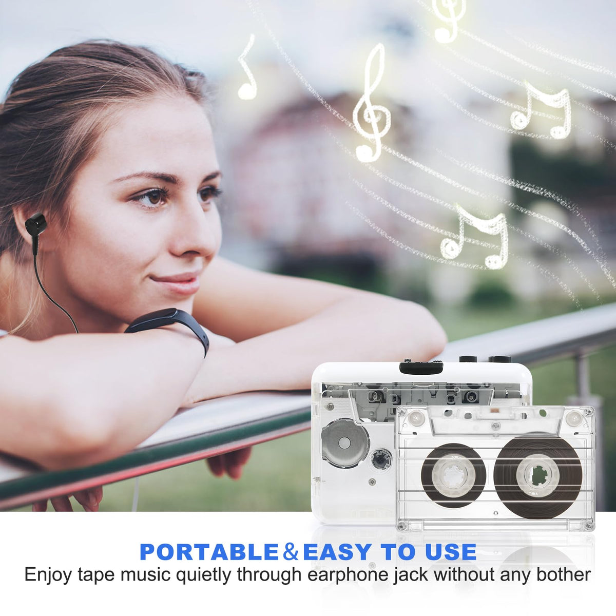 Burtowic AA battery power option supports portable use.