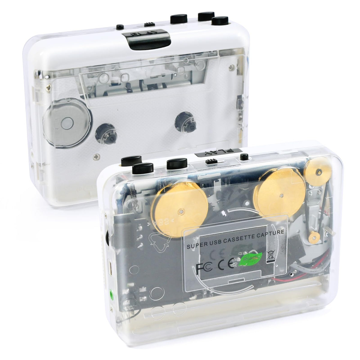 Burtowic Walkman auto reverse in action for seamless listening on the go.