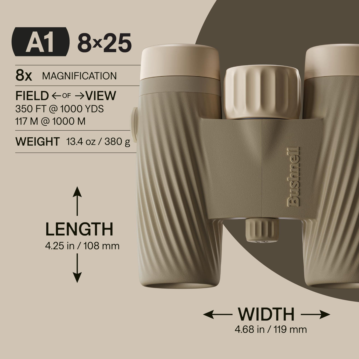 Bushnell A1 SnapLock strap system for quick, secure on-the-go carrying