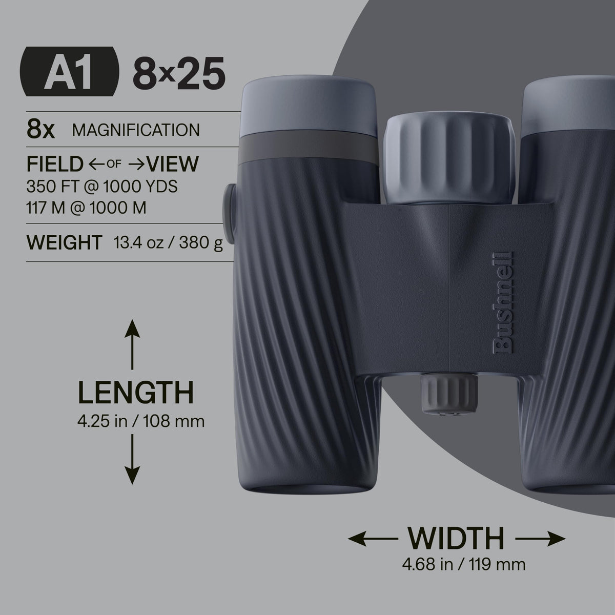 Bushnell A1 8x25 waterproof-fogproof binoculars stay clear in rain or mist