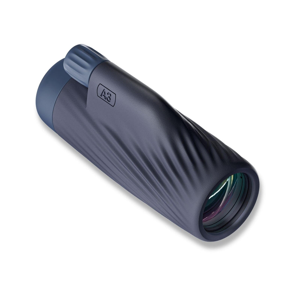 Bushnell A3 10x32 monocular in pocket-size form for easy carry on hikes.