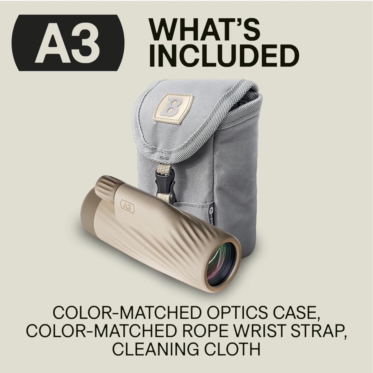 Bushnell A3 rubber armor detail highlights secure grip