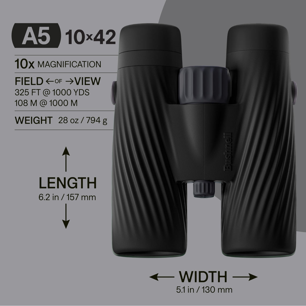 Bushnell A5 dielectric prisms close-up highlighting vivid colors and high contrast.