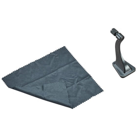 Bushnell binocular tripod adapter with black matte finish to match many optics.