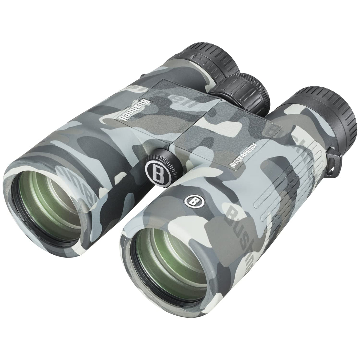 Bushnell Blackout Camo confident one-handed grip during use