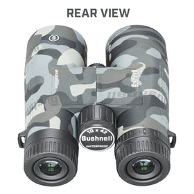 Bushnell Blackout Camo 10x42 with IPX7 waterproof design and fogproof performance