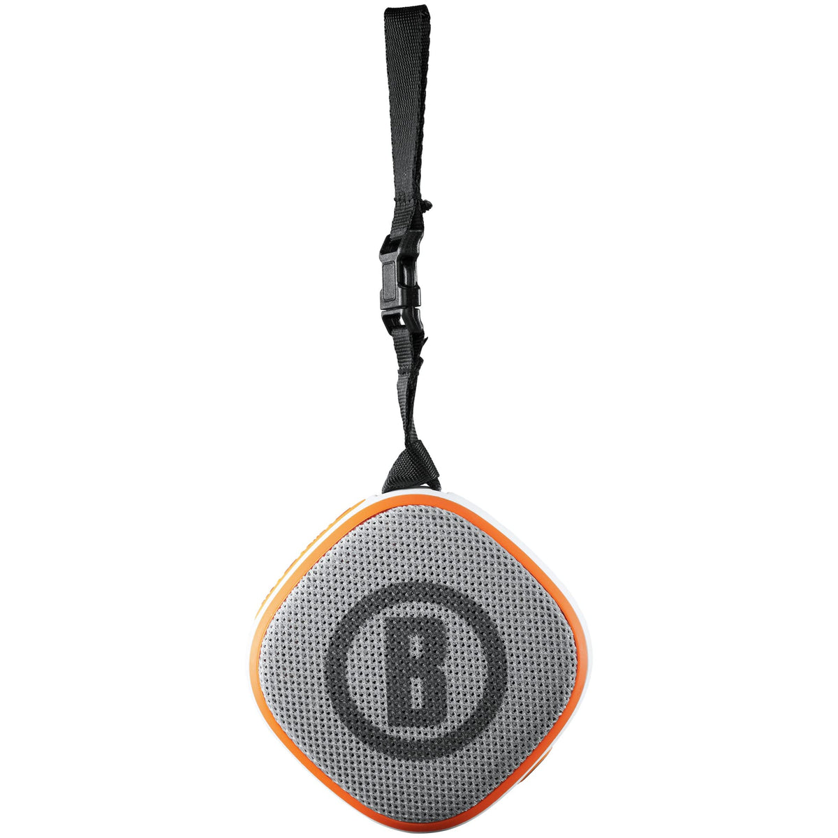 Bushnell Disc Jockey connected to charger, fast two-hour recharge for long days