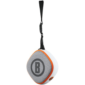Bushnell Disc Jockey white and orange finish, visible styling that stands out outdoors