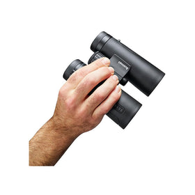 Bushnell Engage DX 10x42mm Binocular body with rubber armor for rugged field use.