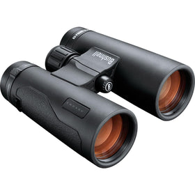 Bushnell Engage EDX binoculars front view showing rugged magnesium chassis for outdoor use