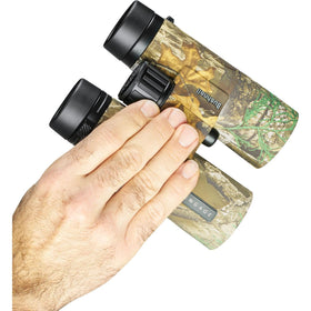 Bushnell Engage X 10x42 binoculars with IPX7 waterproofing resist rain during outdoor adventures