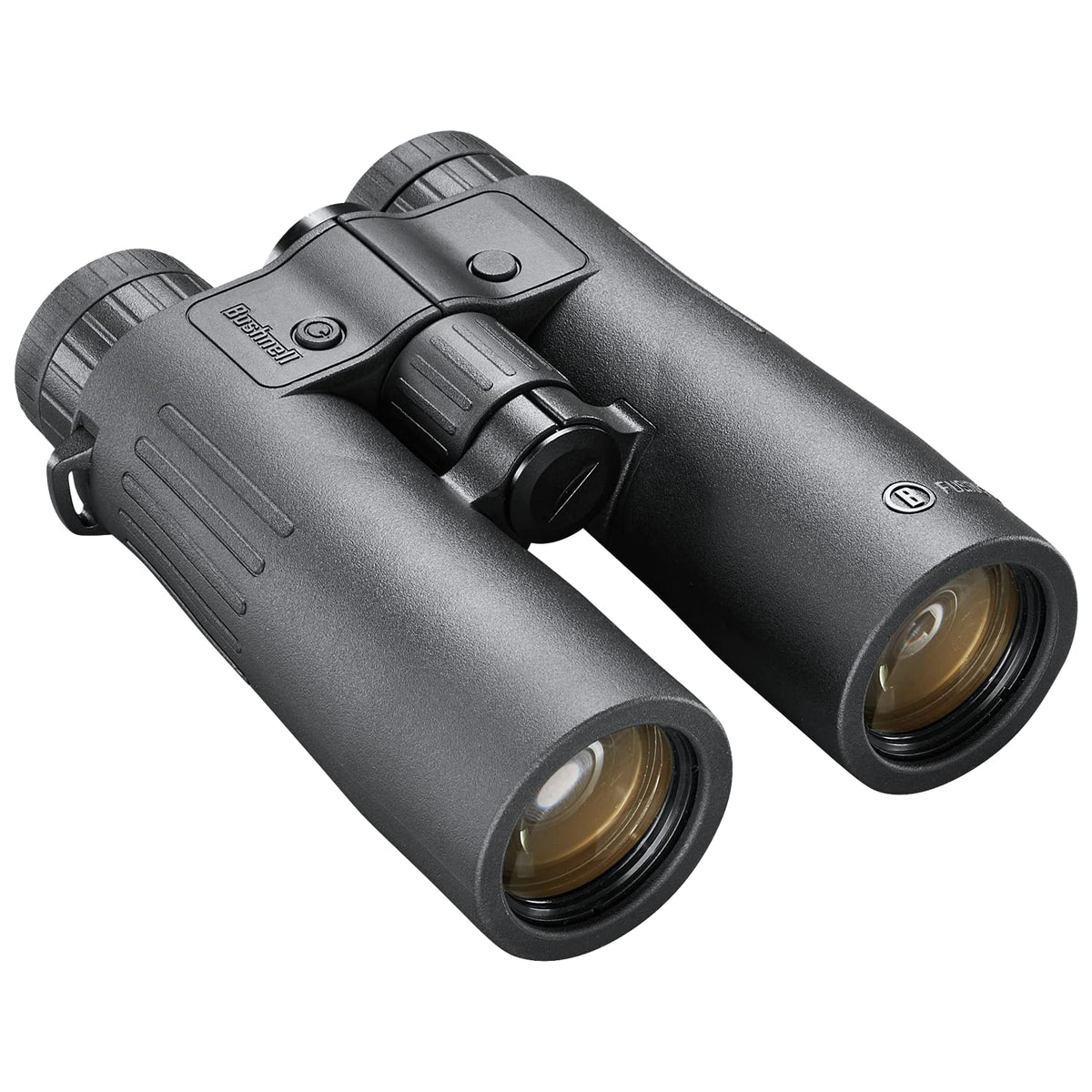 Bushnell Fusion X 10x42 binoculars display rangefinder data for quick field decisions.