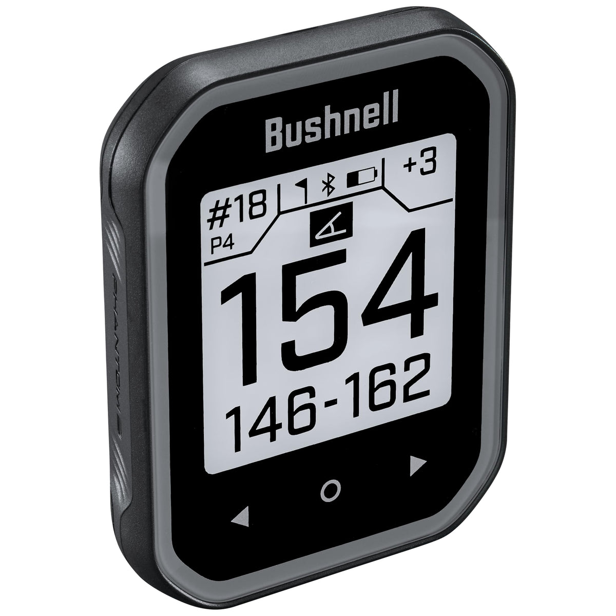 Bushnell Phantom 3 Slope display provides quick yardages on the course.