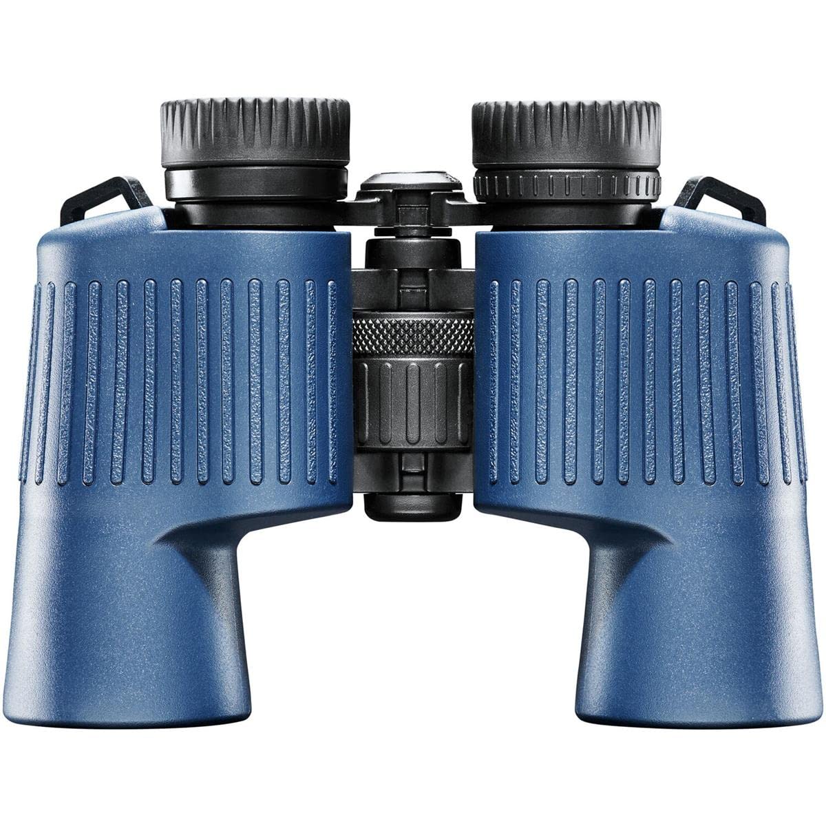 Bushnell H2O 10x42 non-slip rubber housing reduces drops.