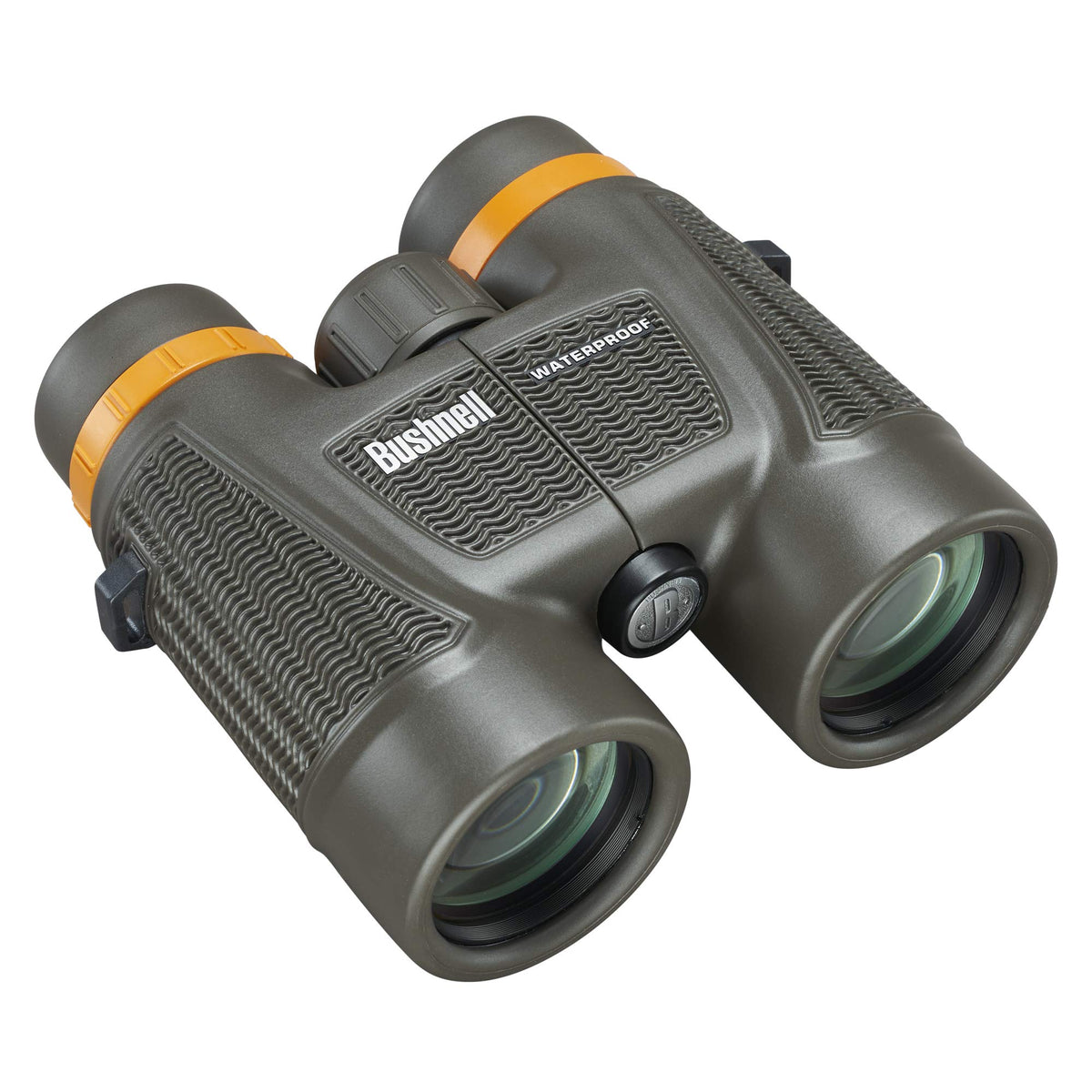 Bushnell H2O Xtreme binoculars front view for all-weather wildlife viewing.