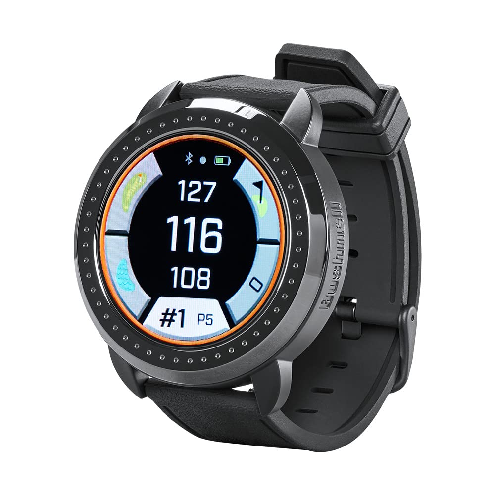 Bushnell iON Elite color touchscreen displaying on-screen distances at a glance